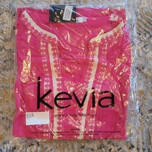 New Kevia pink tunic top M